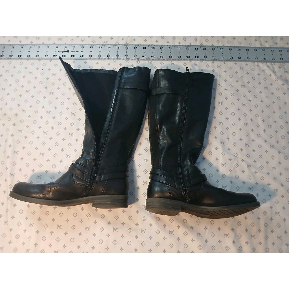 Beartraps Black Mid calf Boots Size 7 Women's
